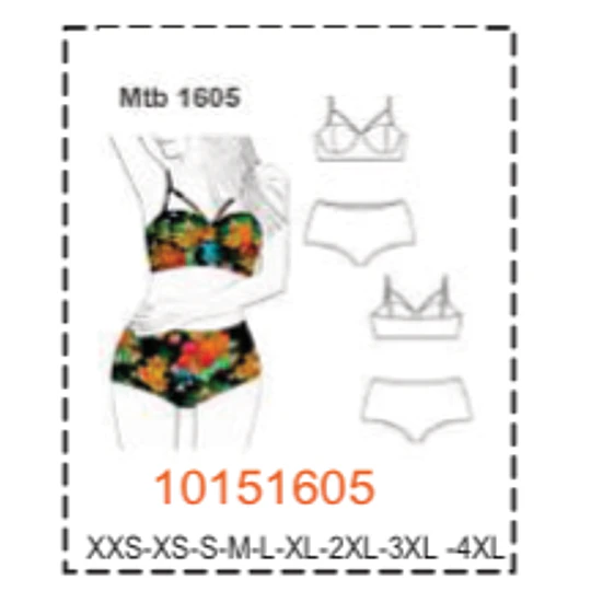 MOLDE TRAJE DE BAÑO MUJER 1