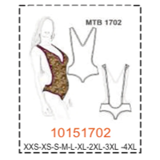 MOLDE TRAJE DE BAÑO MUJER 1