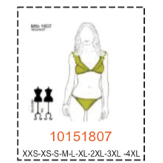 MOLDE TRAJE DE BAÑO MUJER 1