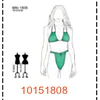 MOLDE TRAJE DE BAÑO MUJER 1