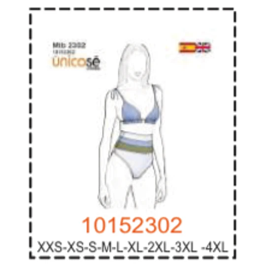 MOLDE TRAJE DE BAÑO MUJER- 2