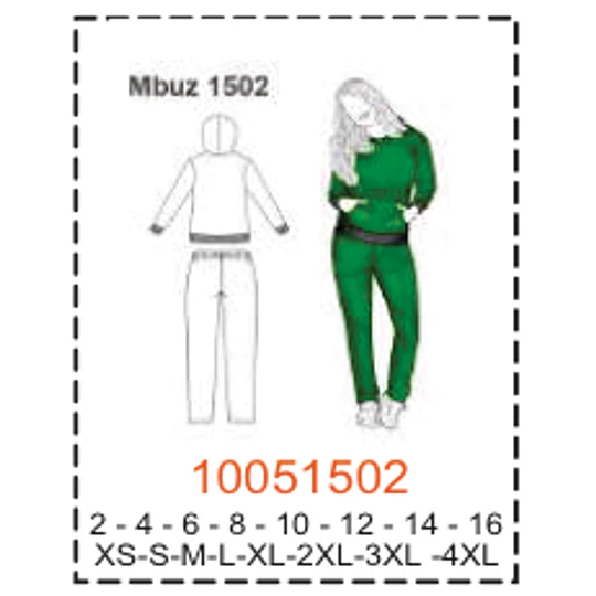 MOLDE BUZOS MUJER