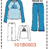 MOLDE PIJAMA MUJER 1