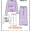 MOLDE PIJAMA MUJER 1