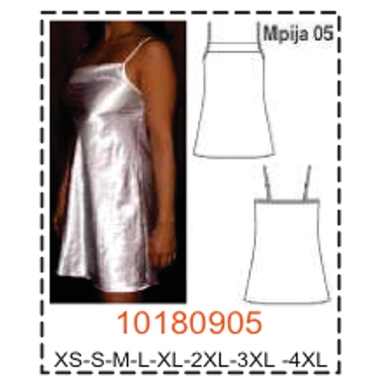 MOLDE PIJAMA MUJER 1