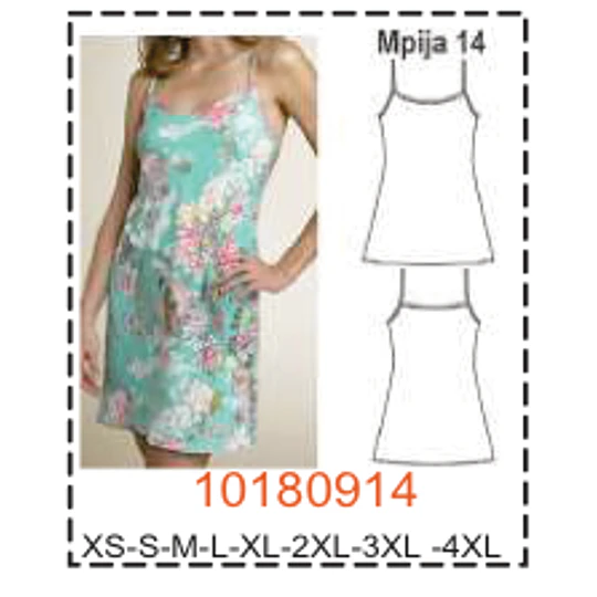 MOLDE PIJAMA MUJER 1