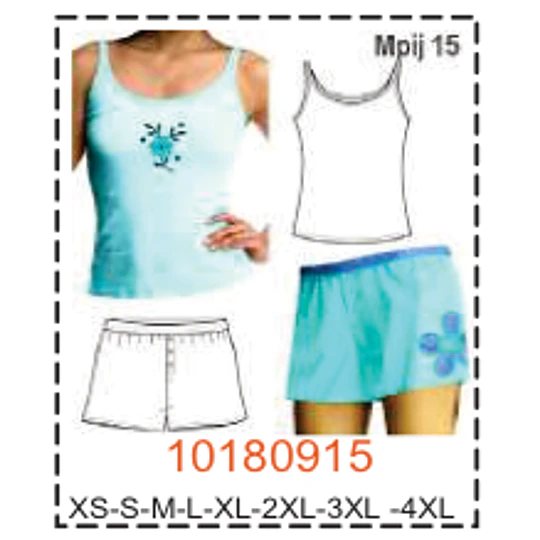 MOLDE PIJAMA MUJER 1