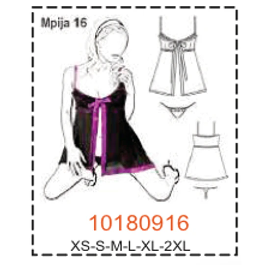 MOLDE PIJAMA MUJER 1