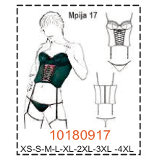 MOLDE PIJAMA MUJER 1