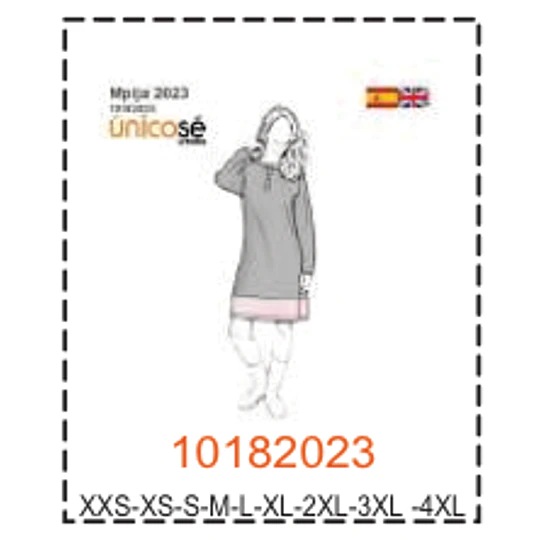 MOLDE PIJAMA MUJER 2