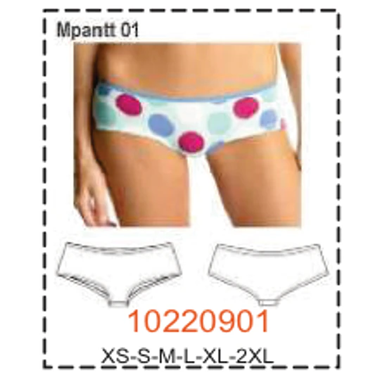 MOLDE ROPA INTERIOR MUJER