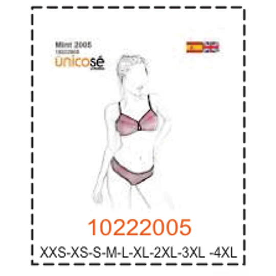 MOLDE ROPA INTERIOR MUJER
