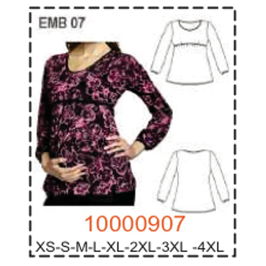 MOLDE MATERNAL MUJER