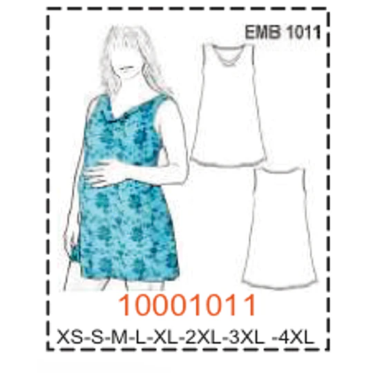 MOLDE MATERNAL MUJER