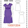 MOLDE MATERNAL MUJER