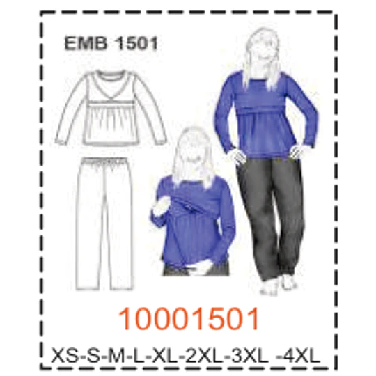 MOLDE MATERNAL MUJER