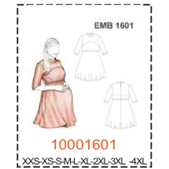 MOLDE MATERNAL MUJER