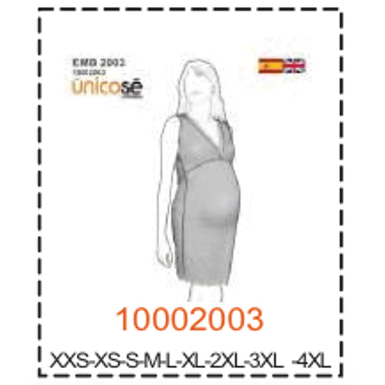 MOLDE MATERNAL MUJER