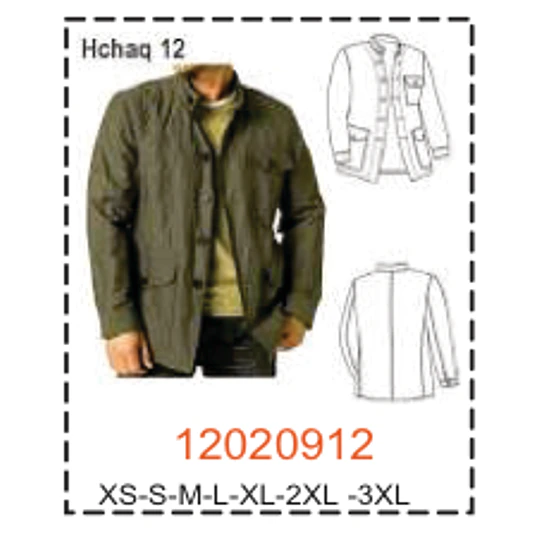 MOLDE CHAQUETA HOMBRE- 1