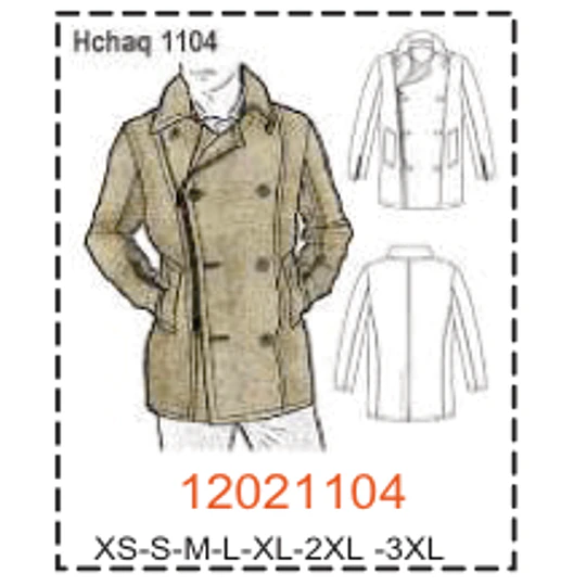 MOLDE CHAQUETA HOMBRE- 1