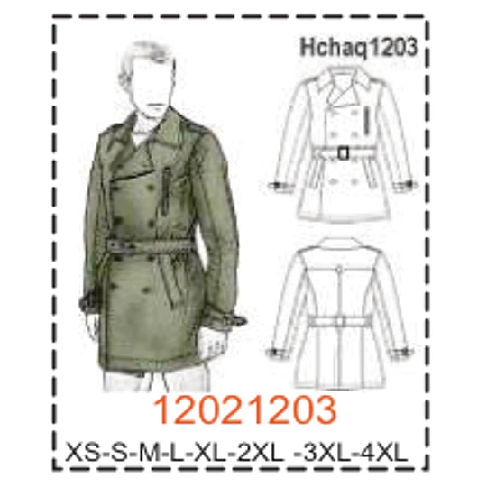 MOLDE CHAQUETA HOMBRE- 1