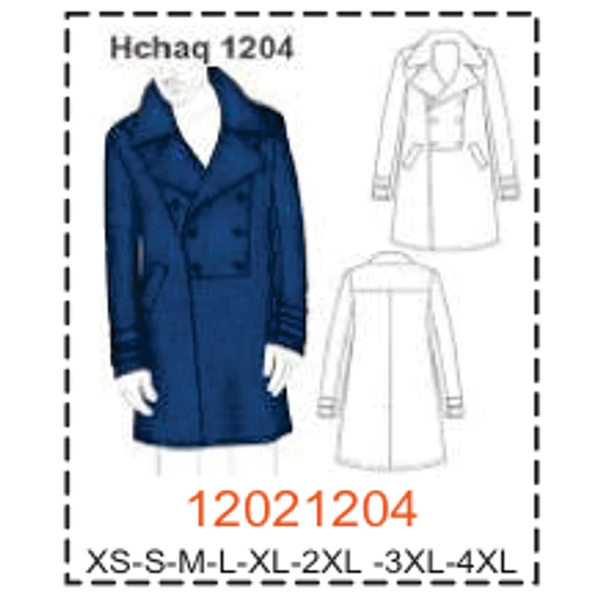 MOLDE CHAQUETA HOMBRE- 1