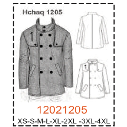 MOLDE CHAQUETA HOMBRE- 1