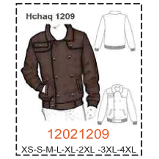 MOLDE CHAQUETA HOMBRE- 1