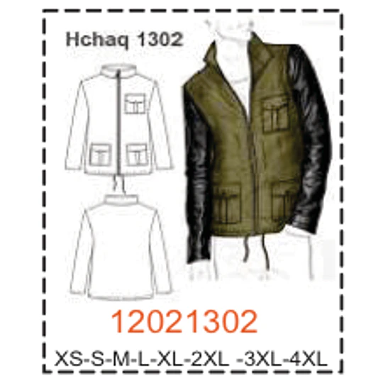 MOLDE CHAQUETA HOMBRE- 1