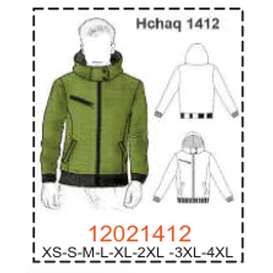 MOLDE CHAQUETA HOMBRE- 1