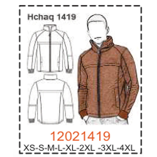 MOLDE CHAQUETA HOMBRE- 2
