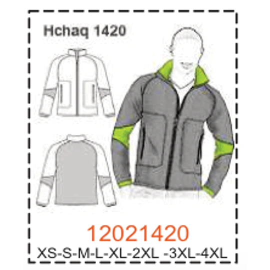 MOLDE CHAQUETA HOMBRE- 2