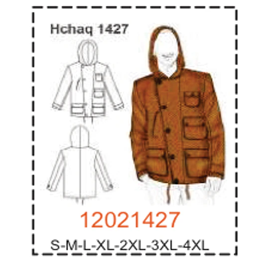 MOLDE CHAQUETA HOMBRE- 2