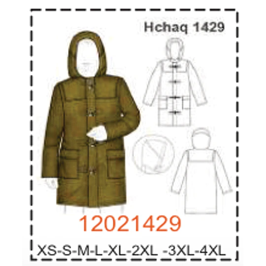 MOLDE CHAQUETA HOMBRE- 2