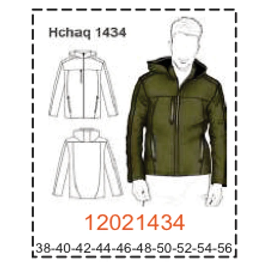 MOLDE CHAQUETA HOMBRE- 2