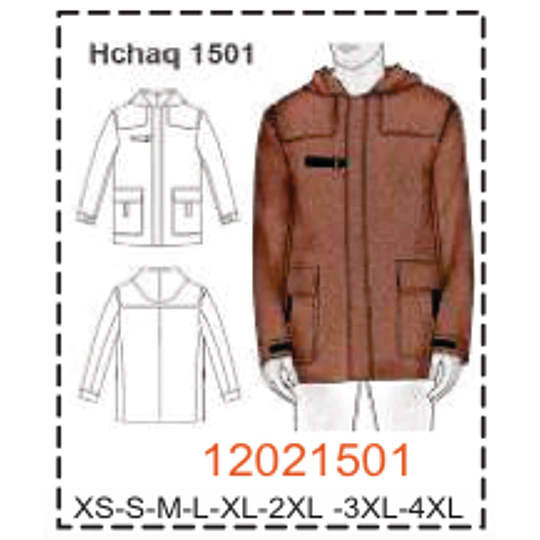 MOLDE CHAQUETA HOMBRE- 2