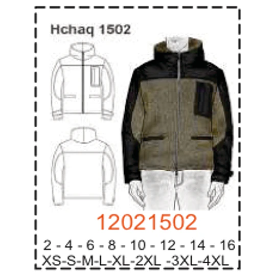 MOLDE CHAQUETA HOMBRE- 2