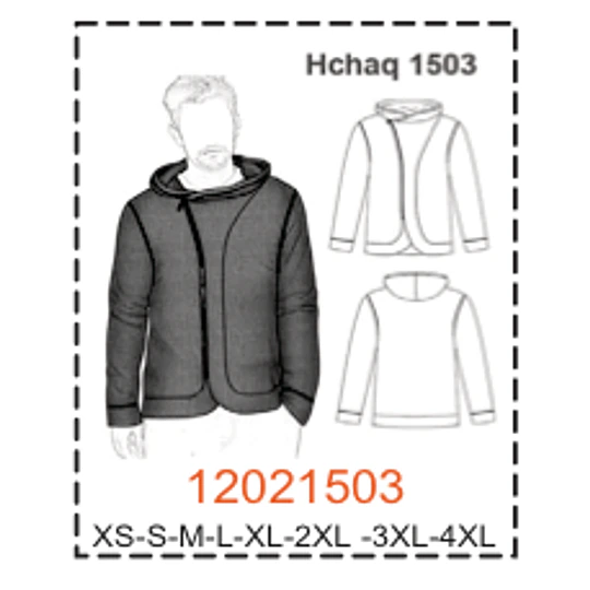 MOLDE CHAQUETA HOMBRE- 2