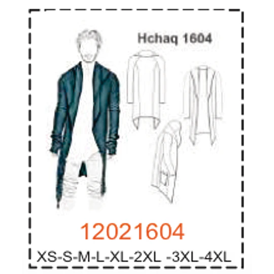 MOLDE CHAQUETA HOMBRE- 2
