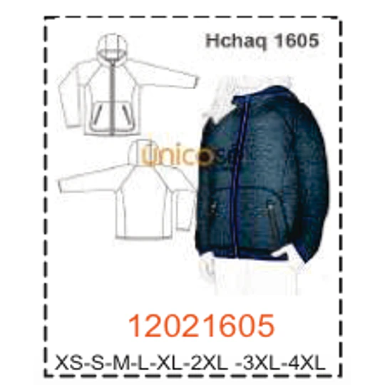 MOLDE CHAQUETA HOMBRE- 2