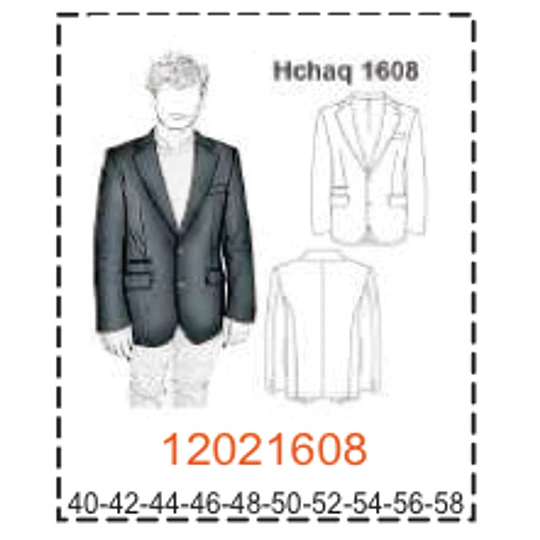 MOLDE CHAQUETA HOMBRE- 2