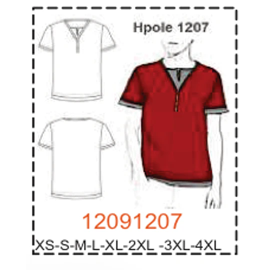 MOLDE POLERAS HOMBRE 2