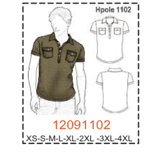 MOLDE POLERAS HOMBRE 1