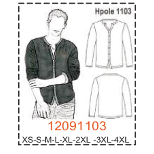 MOLDE POLERAS HOMBRE 1