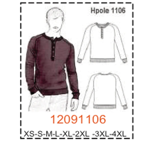 MOLDE POLERAS HOMBRE 1