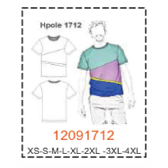 MOLDE POLERAS HOMBRE 2