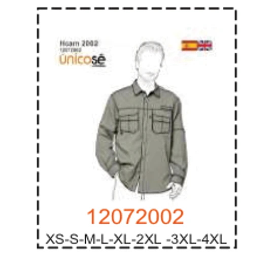 MOLDE CAMISAS HOMBRE 2