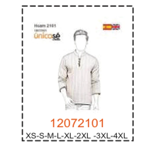 MOLDE CAMISAS HOMBRE 2
