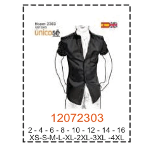 MOLDE CAMISAS HOMBRE 2