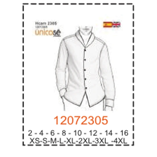 MOLDE CAMISAS HOMBRE 2